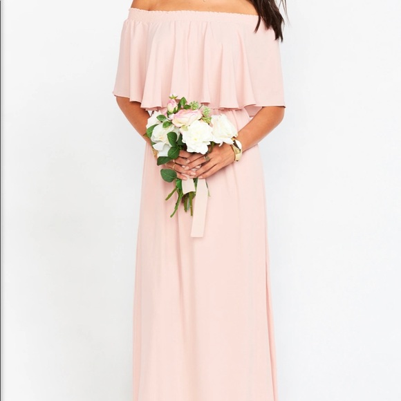 Show Me Your MuMu Hacienda Maxi Dress Dusty Blush (Medium) - Picture 3 of 7